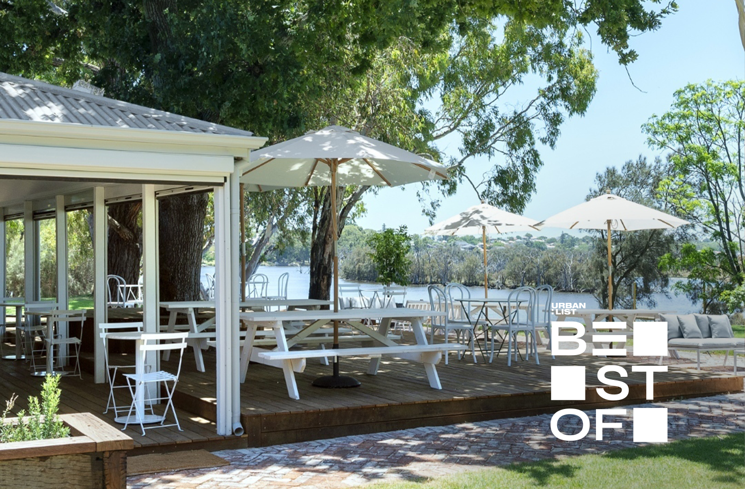 one of Maylands' best cafes, overlooking the river